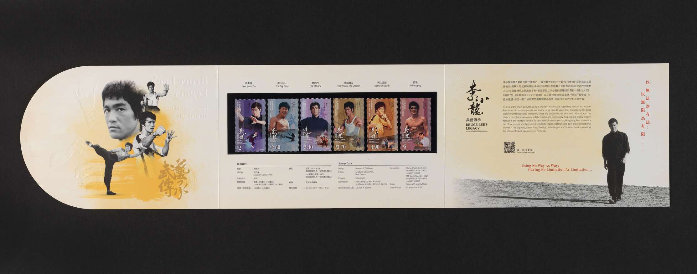 "Bruce Lee's Legacy in the World of Martial Arts" presentation pack